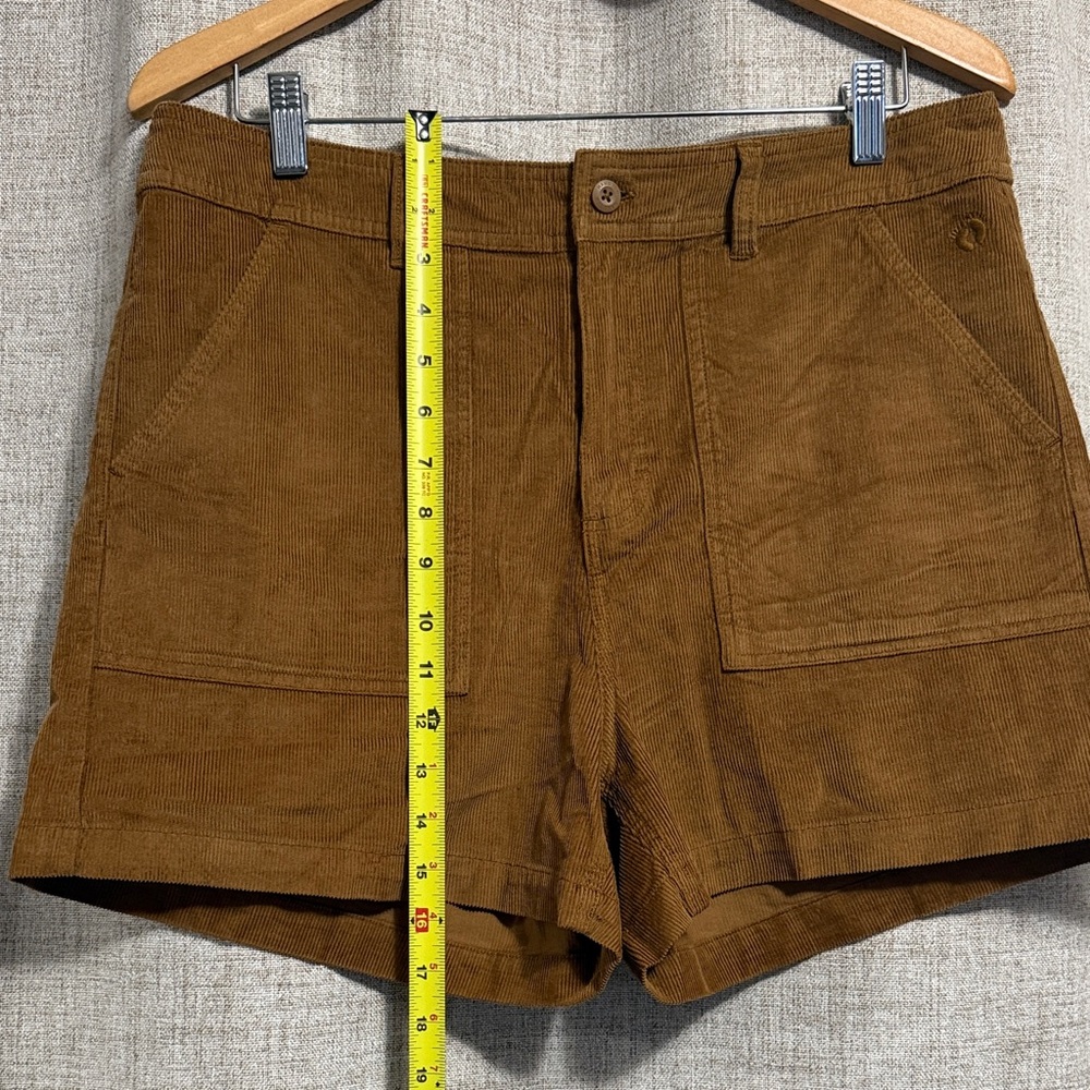 Brown Corduroy Shorts - Picture 5 of 6